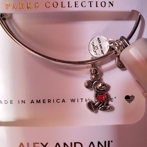 Disney Alex and Ani Vintage Mickey Bangle